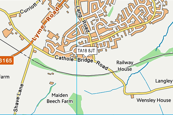 TA18 8JT map - OS VectorMap District (Ordnance Survey) TA18 8JT map - OS VectorMap District (Ordnance Survey)