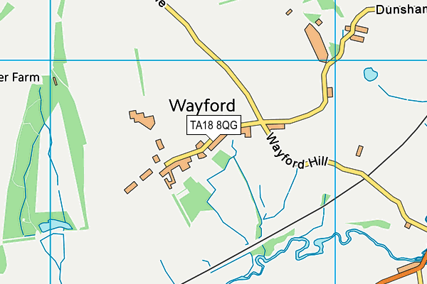 TA18 8QG map - OS VectorMap District (Ordnance Survey) TA18 8QG map - OS VectorMap District (Ordnance Survey)