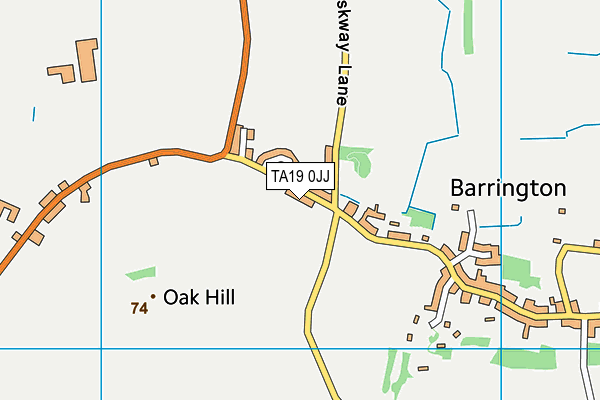 TA19 0JJ map - OS VectorMap District (Ordnance Survey)