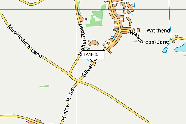 TA19 0JU map - OS VectorMap District (Ordnance Survey) TA19 0JU map - OS VectorMap District (Ordnance Survey)
