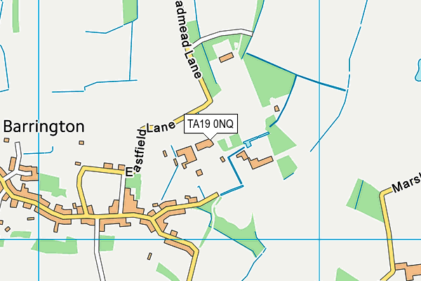 TA19 0NQ map - OS VectorMap District (Ordnance Survey) TA19 0NQ map - OS VectorMap District (Ordnance Survey)