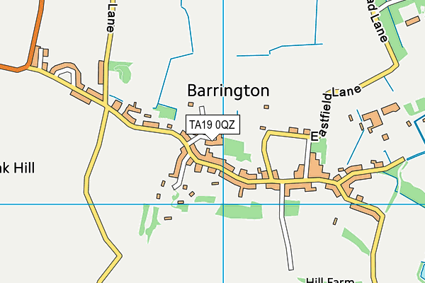 TA19 0QZ map - OS VectorMap District (Ordnance Survey) TA19 0QZ map - OS VectorMap District (Ordnance Survey)