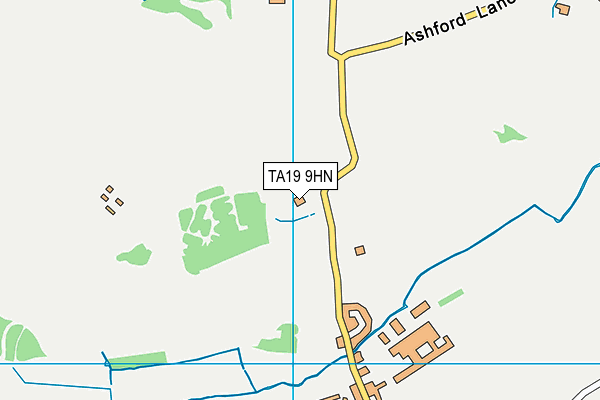 TA19 9HN map - OS VectorMap District (Ordnance Survey) TA19 9HN map - OS VectorMap District (Ordnance Survey)