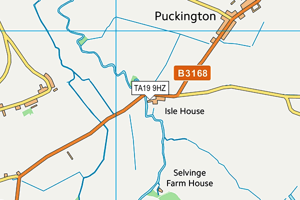TA19 9HZ map - OS VectorMap District (Ordnance Survey) TA19 9HZ map - OS VectorMap District (Ordnance Survey)