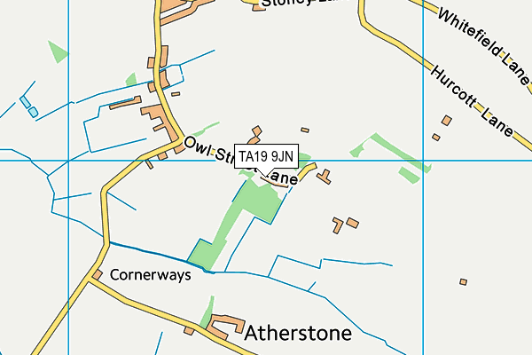 TA19 9JN map - OS VectorMap District (Ordnance Survey) TA19 9JN map - OS VectorMap District (Ordnance Survey)