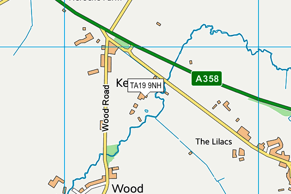 TA19 9NH map - OS VectorMap District (Ordnance Survey) TA19 9NH map - OS VectorMap District (Ordnance Survey)
