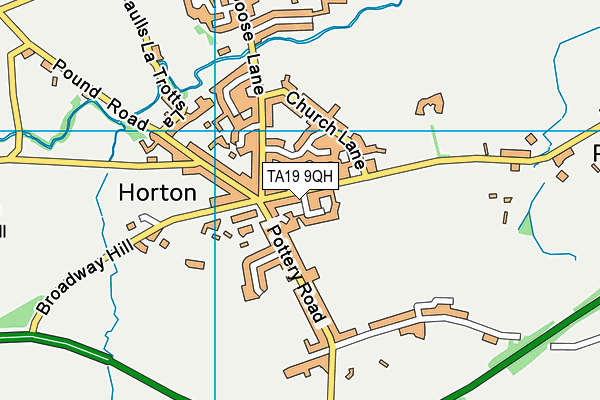 TA19 9QH map - OS VectorMap District (Ordnance Survey)