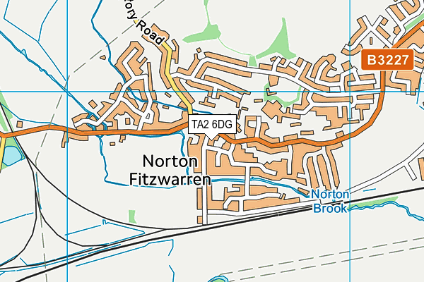 TA2 6DG map - OS VectorMap District (Ordnance Survey) TA2 6DG map - OS VectorMap District (Ordnance Survey)