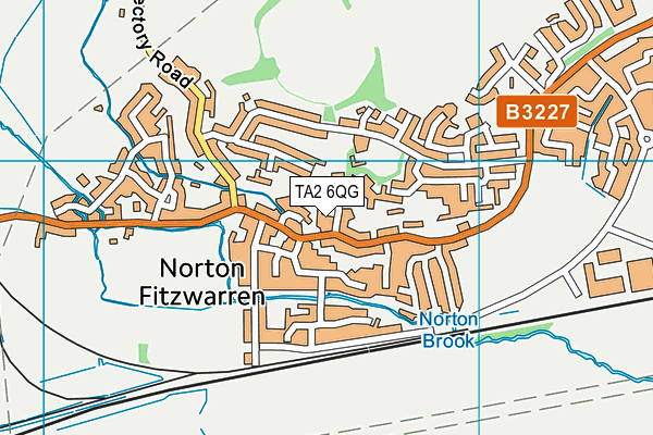 TA2 6QG map - OS VectorMap District (Ordnance Survey) TA2 6QG map - OS VectorMap District (Ordnance Survey)