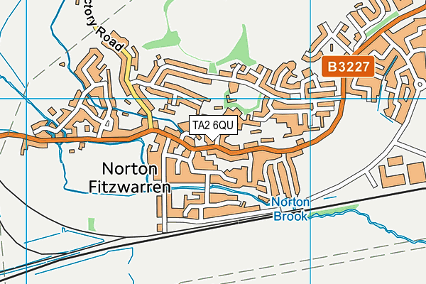 TA2 6QU map - OS VectorMap District (Ordnance Survey) TA2 6QU map - OS VectorMap District (Ordnance Survey)