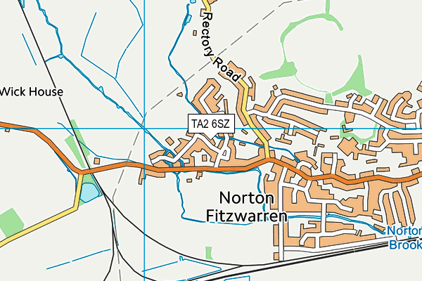 TA2 6SZ map - OS VectorMap District (Ordnance Survey) TA2 6SZ map - OS VectorMap District (Ordnance Survey)