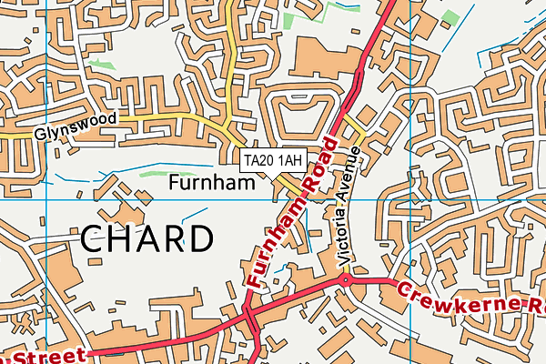 TA20 1AH map - OS VectorMap District (Ordnance Survey) TA20 1AH map - OS VectorMap District (Ordnance Survey)