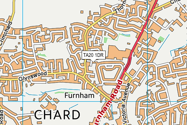 TA20 1DR map - OS VectorMap District (Ordnance Survey) TA20 1DR map - OS VectorMap District (Ordnance Survey)