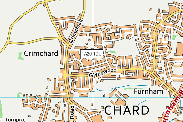 TA20 1DU map - OS VectorMap District (Ordnance Survey) TA20 1DU map - OS VectorMap District (Ordnance Survey)