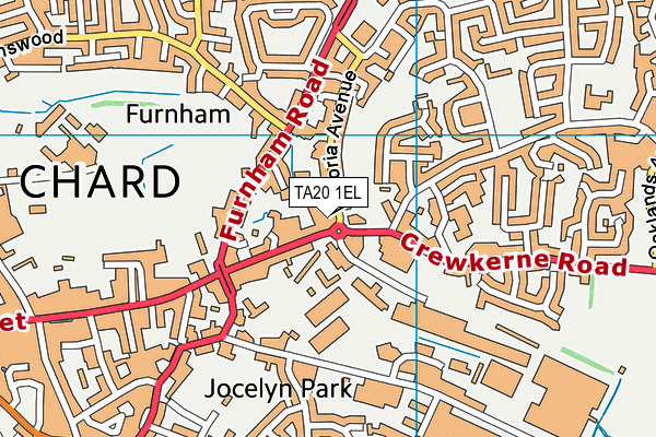 TA20 1EL map - OS VectorMap District (Ordnance Survey) TA20 1EL map - OS VectorMap District (Ordnance Survey)