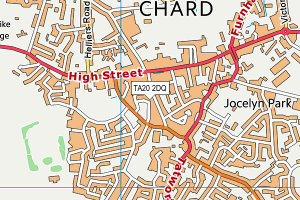 TA20 2DQ map - OS VectorMap District (Ordnance Survey) TA20 2DQ map - OS VectorMap District (Ordnance Survey)