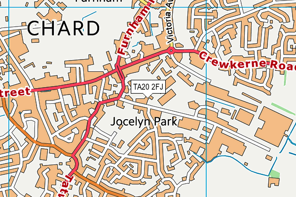 TA20 2FJ map - OS VectorMap District (Ordnance Survey) TA20 2FJ map - OS VectorMap District (Ordnance Survey)