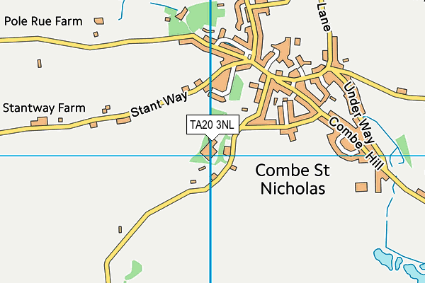 TA20 3NL map - OS VectorMap District (Ordnance Survey) TA20 3NL map - OS VectorMap District (Ordnance Survey)