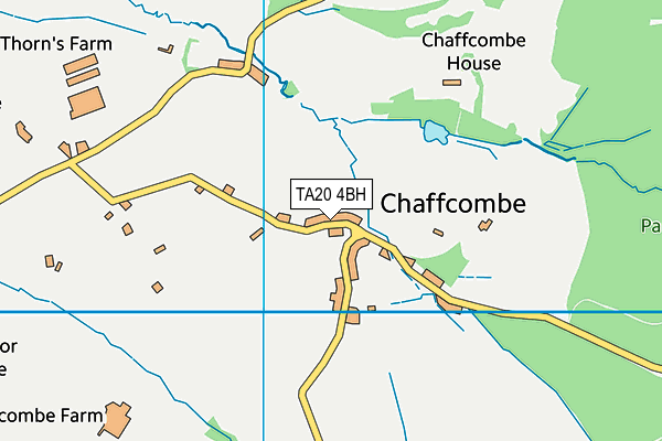 TA20 4BH map - OS VectorMap District (Ordnance Survey) TA20 4BH map - OS VectorMap District (Ordnance Survey)