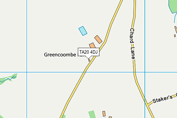TA20 4DJ map - OS VectorMap District (Ordnance Survey) TA20 4DJ map - OS VectorMap District (Ordnance Survey)