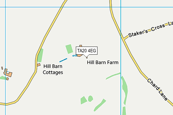 TA20 4EG map - OS VectorMap District (Ordnance Survey) TA20 4EG map - OS VectorMap District (Ordnance Survey)