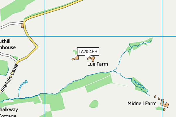 TA20 4EH map - OS VectorMap District (Ordnance Survey) TA20 4EH map - OS VectorMap District (Ordnance Survey)