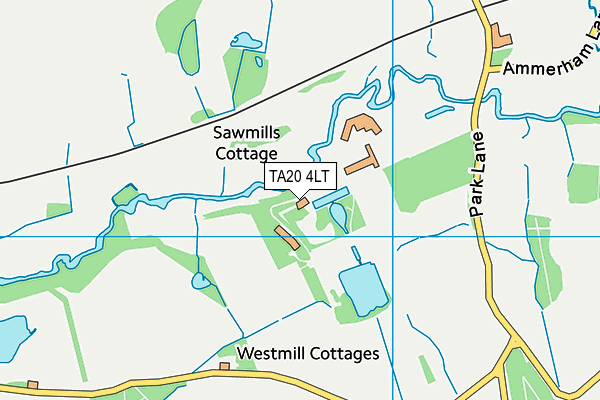 TA20 4LT map - OS VectorMap District (Ordnance Survey) TA20 4LT map - OS VectorMap District (Ordnance Survey)