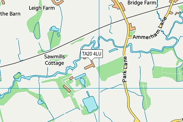TA20 4LU map - OS VectorMap District (Ordnance Survey) TA20 4LU map - OS VectorMap District (Ordnance Survey)