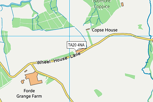 TA20 4NA map - OS VectorMap District (Ordnance Survey) TA20 4NA map - OS VectorMap District (Ordnance Survey)