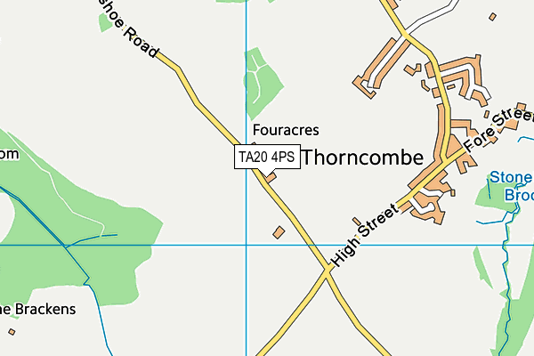 TA20 4PS map - OS VectorMap District (Ordnance Survey) TA20 4PS map - OS VectorMap District (Ordnance Survey)