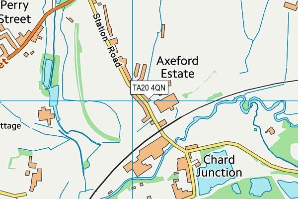 TA20 4QN map - OS VectorMap District (Ordnance Survey) TA20 4QN map - OS VectorMap District (Ordnance Survey)