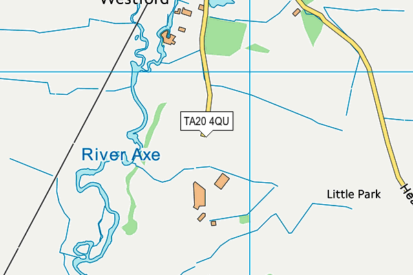 TA20 4QU map - OS VectorMap District (Ordnance Survey) TA20 4QU map - OS VectorMap District (Ordnance Survey)
