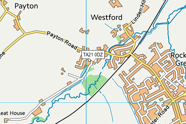 TA21 0DZ map - OS VectorMap District (Ordnance Survey) TA21 0DZ map - OS VectorMap District (Ordnance Survey)