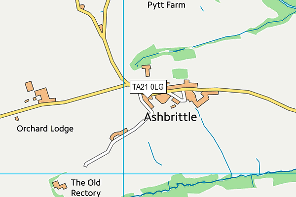 TA21 0LG map - OS VectorMap District (Ordnance Survey) TA21 0LG map - OS VectorMap District (Ordnance Survey)