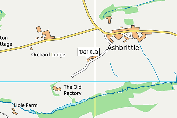 TA21 0LQ map - OS VectorMap District (Ordnance Survey) TA21 0LQ map - OS VectorMap District (Ordnance Survey)