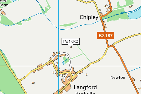 TA21 0RQ map - OS VectorMap District (Ordnance Survey) TA21 0RQ map - OS VectorMap District (Ordnance Survey)