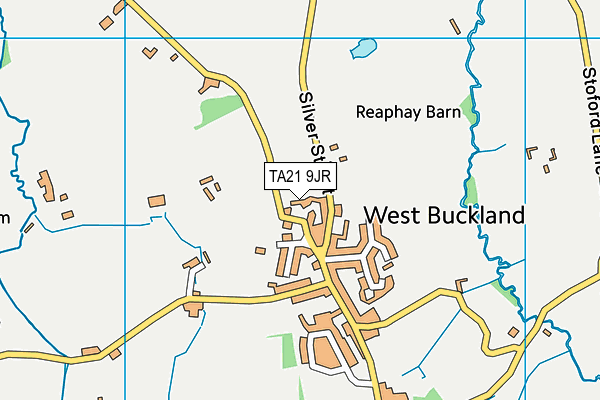 TA21 9JR map - OS VectorMap District (Ordnance Survey) TA21 9JR map - OS VectorMap District (Ordnance Survey)