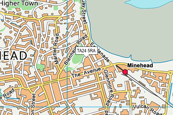 TA24 5RA map - OS VectorMap District (Ordnance Survey) TA24 5RA map - OS VectorMap District (Ordnance Survey)