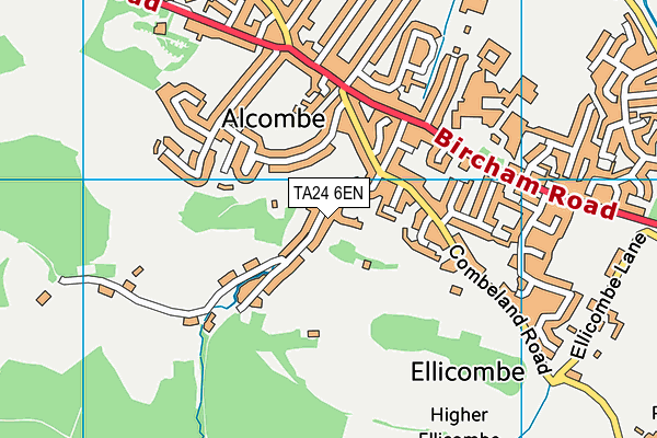 TA24 6EN map - OS VectorMap District (Ordnance Survey) TA24 6EN map - OS VectorMap District (Ordnance Survey)