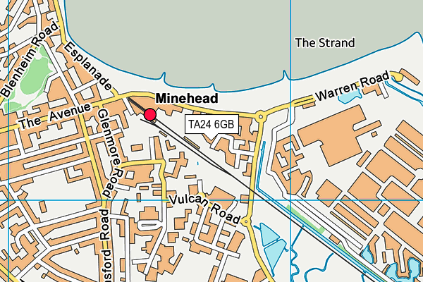 TA24 6GB map - OS VectorMap District (Ordnance Survey) TA24 6GB map - OS VectorMap District (Ordnance Survey)