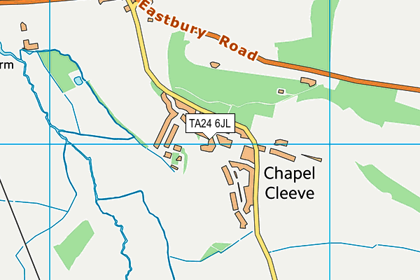 TA24 6JL map - OS VectorMap District (Ordnance Survey) TA24 6JL map - OS VectorMap District (Ordnance Survey)