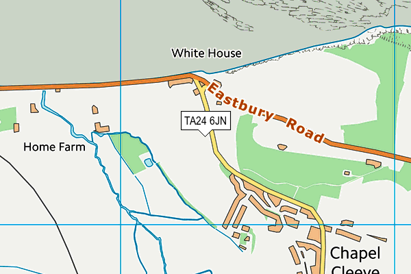 TA24 6JN map - OS VectorMap District (Ordnance Survey) TA24 6JN map - OS VectorMap District (Ordnance Survey)