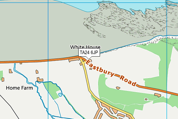 TA24 6JP map - OS VectorMap District (Ordnance Survey) TA24 6JP map - OS VectorMap District (Ordnance Survey)