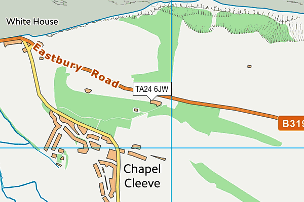 TA24 6JW map - OS VectorMap District (Ordnance Survey) TA24 6JW map - OS VectorMap District (Ordnance Survey)