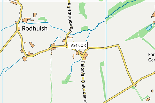 TA24 6QR map - OS VectorMap District (Ordnance Survey) TA24 6QR map - OS VectorMap District (Ordnance Survey)