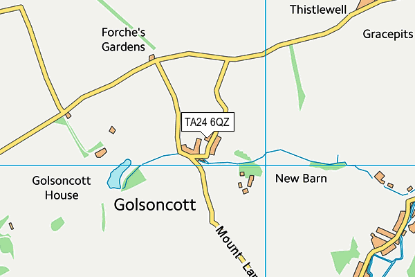 TA24 6QZ map - OS VectorMap District (Ordnance Survey) TA24 6QZ map - OS VectorMap District (Ordnance Survey)