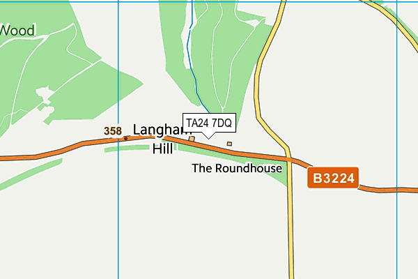 TA24 7DQ map - OS VectorMap District (Ordnance Survey) TA24 7DQ map - OS VectorMap District (Ordnance Survey)