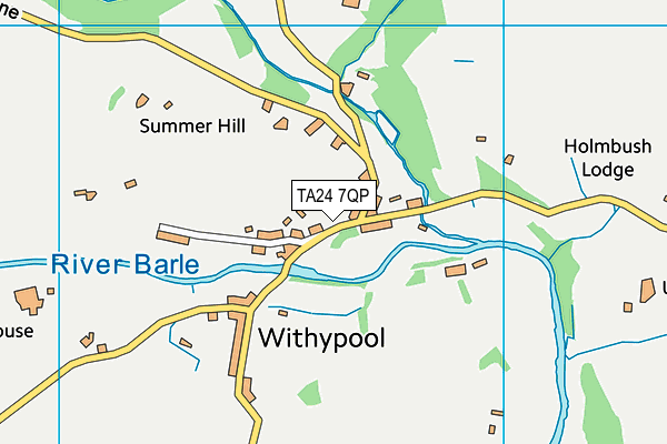 TA24 7QP map - OS VectorMap District (Ordnance Survey) TA24 7QP map - OS VectorMap District (Ordnance Survey)