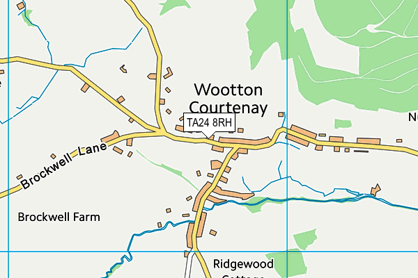 TA24 8RH map - OS VectorMap District (Ordnance Survey) TA24 8RH map - OS VectorMap District (Ordnance Survey)