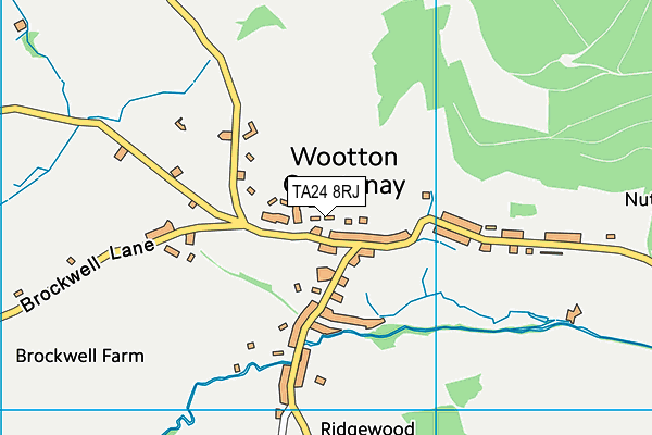 TA24 8RJ map - OS VectorMap District (Ordnance Survey) TA24 8RJ map - OS VectorMap District (Ordnance Survey)